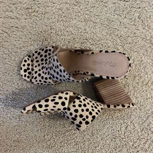 Madewell Cow Hair Mules